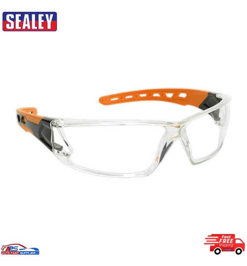 Sealey- SSP66 Polycarbonate Safety Glasses Spectacles Anti-Scratch Lenses